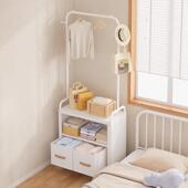 多层抽屉衣帽功架卧室出房落地抽屉衣帽挂衣架租家衣用多能收纳柜