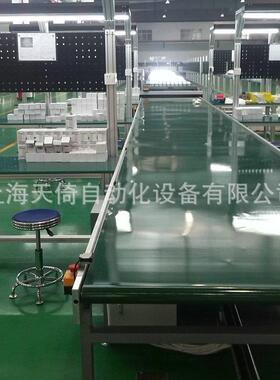 物流PDX-22自动分带拣流生水线小传型皮输送机防静电皮带产线皮带