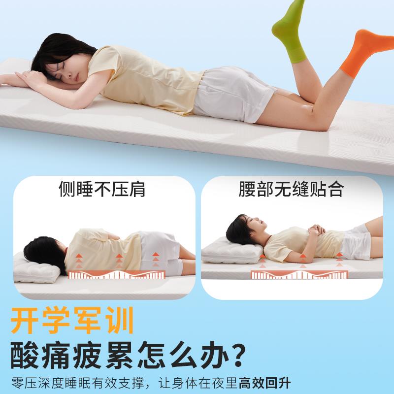 学生TML-XS2宿舍床垫单专用90x19人住0cm软褥垫薄高中大学生校寝