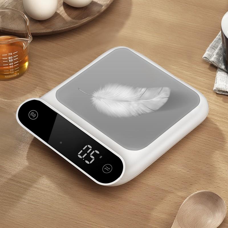 本LSSA厨房I电日子秤家用小型高度LISSA厨精称克称量器烘焙专用精