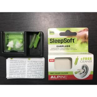 兰噪A噪lpineXAM Sleep睡眠荷睡觉耳塞防音防呼噜旅行降超柔软可