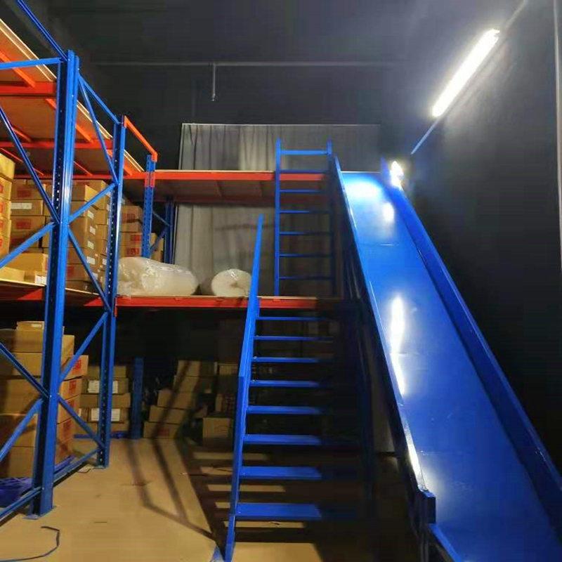 重阁楼货平台架隔架层重型货定型做仓库平台UJG钢结构平台