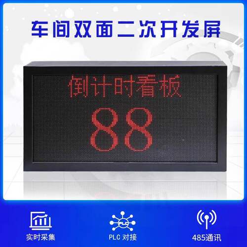 二次开L发工控板室C内led显示屏工业电子看SH-KB-RTP通信屏