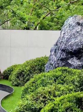 产地直供黑山石山原石式枯水景日24040102观黑石驳岸假山鱼池园林