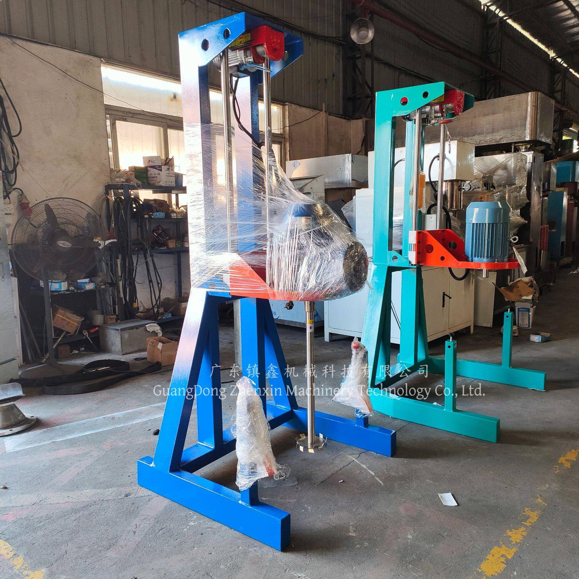 清远50L墨剂胶粘树油分散机2.IZB2KW电动升降脂外油墙涂料分散机