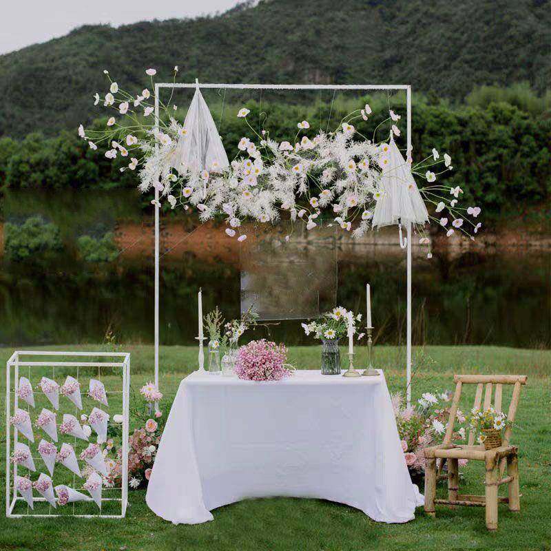 婚庆具TEK舞背景架加粗铁艺花架方形台拱门创意道外景影道具衣摄,节庆用品/礼品,装扮布置套餐,淘宝优惠券,粉丝福利购,淘宝优惠卷