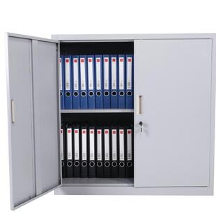 办公矮柜钢地柜桌985柜边储物柜制铁皮文件柜抽屉柜资室料柜玻璃