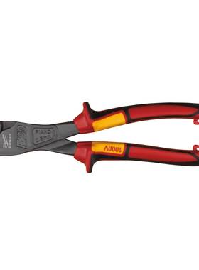 Milwaukee美沃奇4932464570-8寸VDE绝缘重型斜口钳200mm斜嘴钳