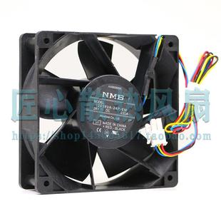 NMB20438VA EM224V0.891A120381cm厘米线PWM温控散热IQY风扇 24P