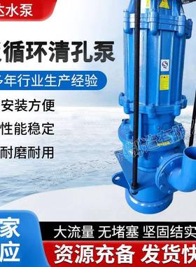 渣反循环清孔泵ONA桩基程打桩工清孔沉吸力泵大功率无抽堵塞沙泥