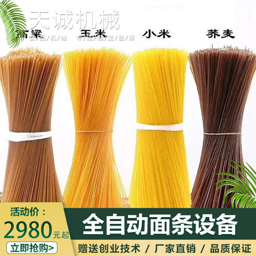 绿色健康无添加杂粮面条机 商用全自动米线机价格
