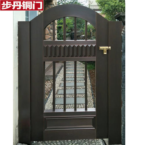 步丹铜门庭院入户别墅围墙门
