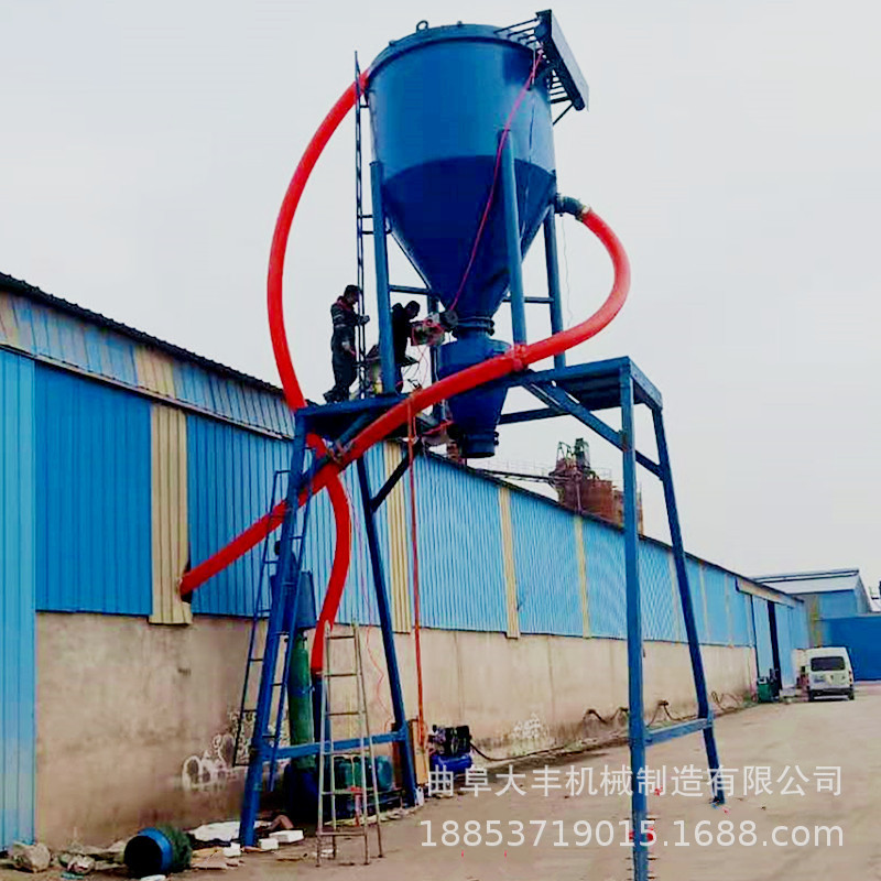 环保负压风力吸送粉煤灰输送机