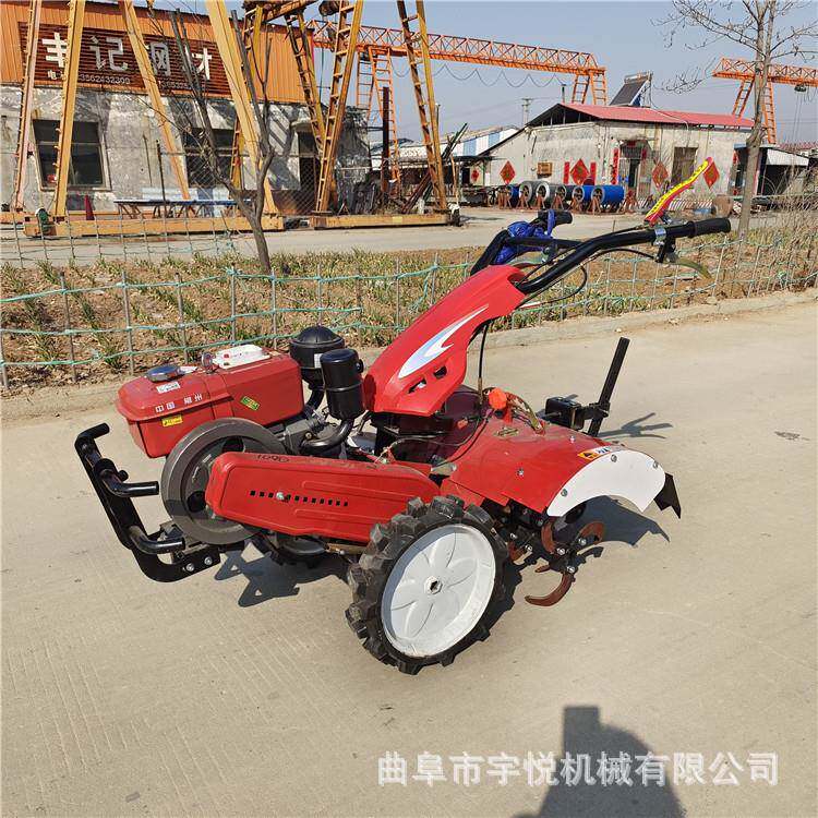 家用手推式UIZ微除耕机柴油款翻地草柴机油风冷翻土旋耕机