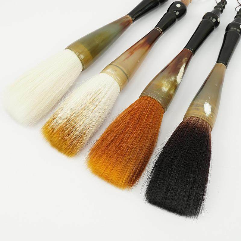 牛角斗笔大号毛笔狼毫墨兼毫羊毫毫国斗笔联熊画泼榜书初学者对联,文具电教/文化用品/商务用品,毛笔,淘宝优惠券,粉丝福利购,淘宝优惠卷