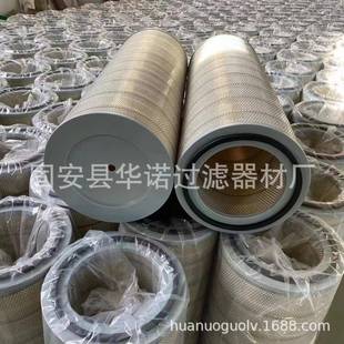 螺杆除尘滤清芯滤筒抗阻燃空气滤芯防静电车喷涂间覆膜款 粉尘通用