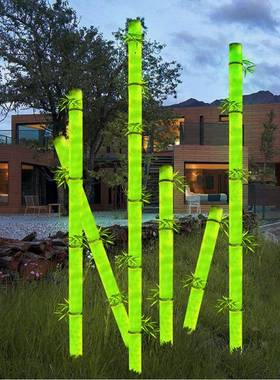 发熊光猫笋灯户卡通动物灯亮化工程草坪庭院景观灯花园外91810发