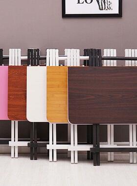 TBD-461工8厂可折四方桌子方正形吃饭家用方叠桌800小餐桌2人饭桌