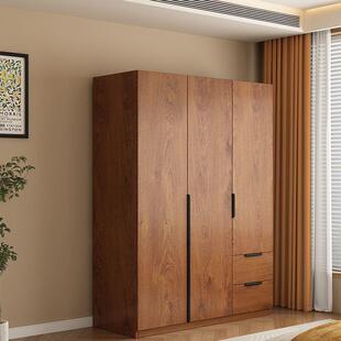 衣柜家用卧室户型小式出房用仿古风租经济型组合分段儿CWQ童简易