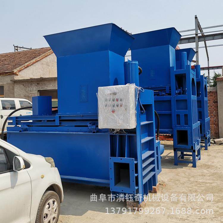 玉米芯打包块机锯末木打屑包套三袋机缸棉纤LY-120维压素打包机