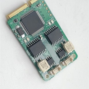 Express mini 转 MiniPCIe USB转CAN PCI 接口卡 3.3VCAN CAN