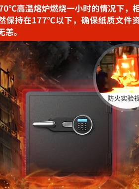 Diebold迪堡 ETL认证保险柜家用小型防火防水防盗入墙抽屉式大型