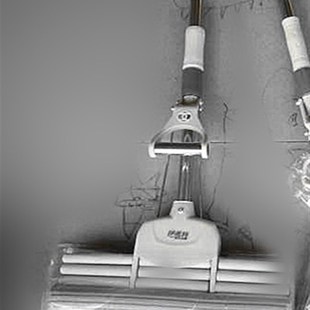 滚轮式 大号33CM魔吸对折式 伊美特 挤水拖把吸水胶棉海绵头 包邮