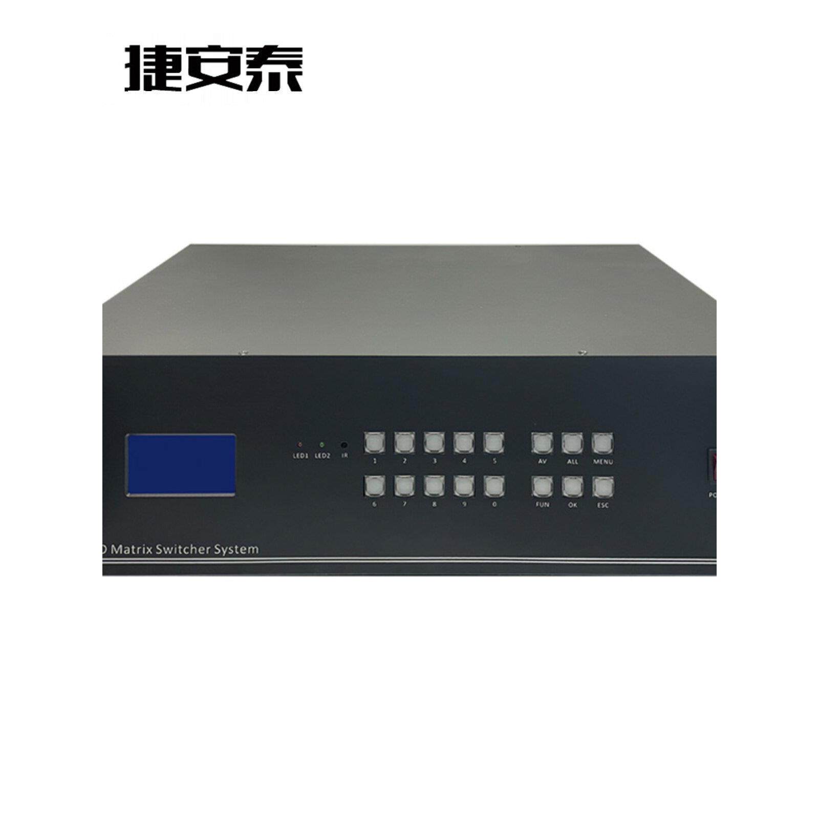 16/32进32出HDMI/DVI/VGA/SDI/HDBaseT插卡高清无缝混合矩阵RTSP