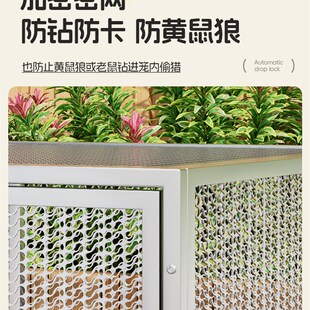 鸡笼子家用室外养鸡笼鸡窝鸡房子鸡舍棚内铁丝网鸭子笼特大号养殖