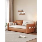 现代简约科技布沙发床折小户型客厅折叠两用网红款 多功能储物收纳