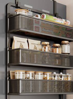 厨房冰箱侧鲜面壁挂式F997MHTM置用物收纳架子家多功多能层调料保