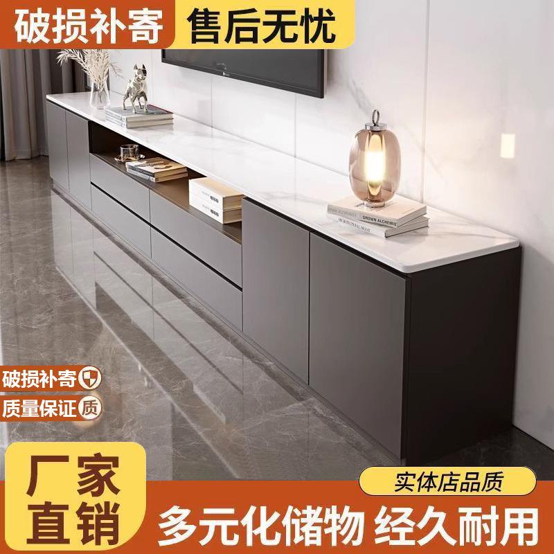 电视柜地客收纳NZR柜落一体可实木电视柜免装安款二合厅一储物柜