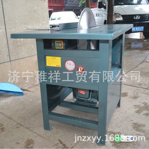 生产木工圆锯机 带护罩450木工锯 长期生产带防护罩木工台锯