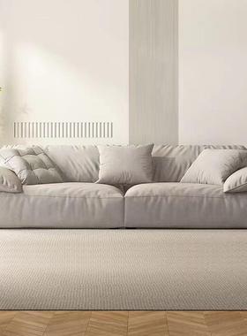 科3F769S877Y耳朵沙发磨砂b布axtr意式极简小户型客e厅技布羽绒布