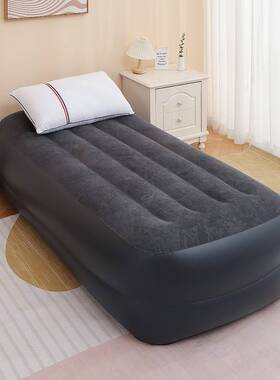 INTEX内置电泵双人加大充气床垫双层气垫床加厚加高单人家用软垫