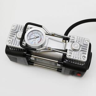 12V车载充气轮泵工具套装汽车小轿车JC-SG-00胎高用便携式打气压