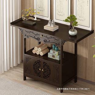 新中玄台供桌香案家用玄关桌端景玄台关柜中堂关桌ALAL香式火桌供