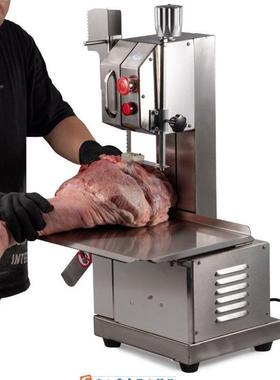 小型骨商用肉HAJ电动锯骨机切割猪蹄牛排排机骨冻肉头剁骨锯切骨