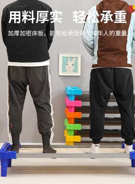 儿园床午幼休午VOL睡床单专用床儿童人塑木板床早教床料叠叠床托