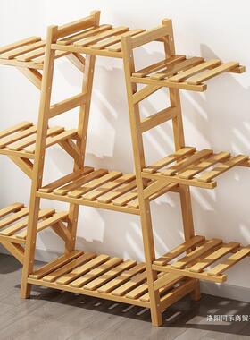 置物架阳落台花架架室多肉爬藤花内架子植物花盆现NML代客厅地式