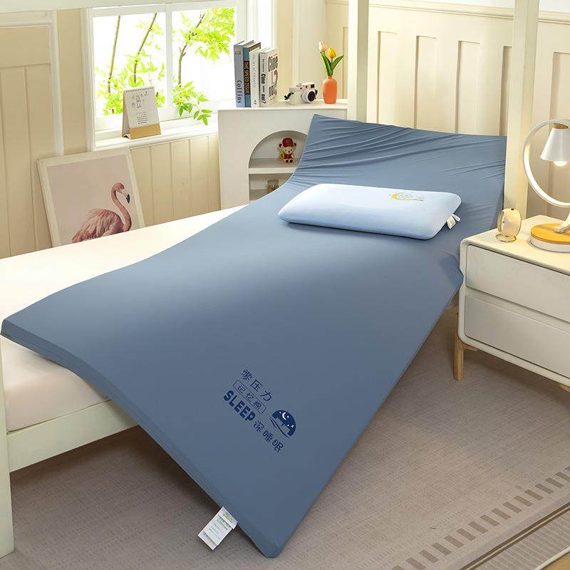 压力深睡蓝白双芯记忆棉床垫软垫学525生宿弹舍单零人慢回绵海床,住宅家具,记忆棉床垫,淘宝优惠券,粉丝福利购,淘宝优惠卷