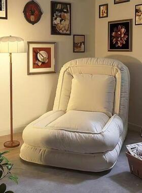 懒窝人沙发可躺睡卧室躺40921椅毛毛可虫小沙发人类狗巨榻榻大米