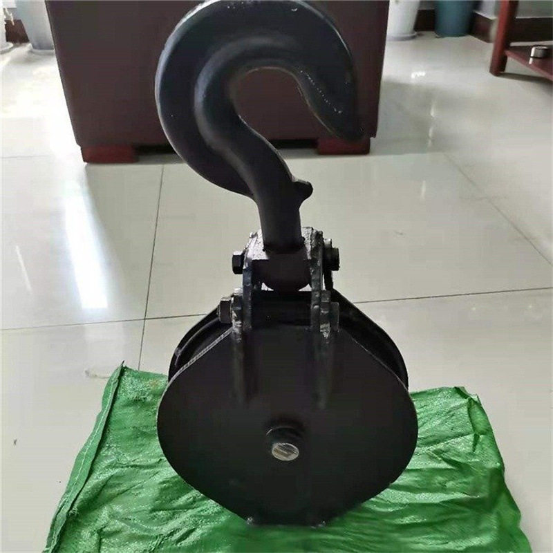 铸钢材质耙斗机导向轮 P-90B钩头轮10吨代沟尾轮