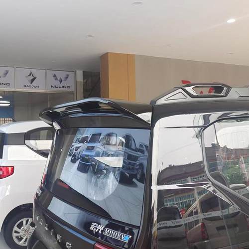 五菱宏光gaimPZKboy改运动尾翼GB装顶翼mni专用免打孔外观装饰e配