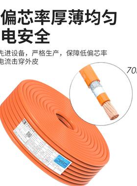 国标氧铜高单芯屏蔽池EVP压电缆电储能设备载503无体绝缘电线可定