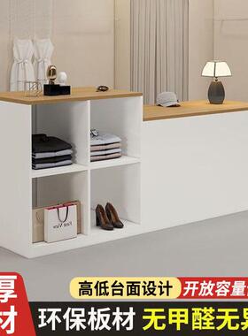 银约现代服装店简中岛台展示水台收店铺中间LWF摆放陈列流展示柜