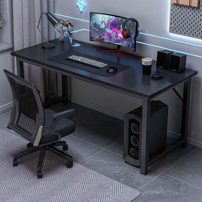 电简脑工Y555P桌椅套装一办整套易作桌家用台式公桌卧室桌椅电脑