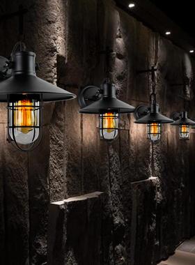 个性创意LQL-006笼oft复古工业壁吧灯美式餐厅酒厅吧网咖啡铁艺鸟