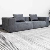 压沙型发全海真缩空B 104卷包大小户布艺模块无骨架全绵豆腐块沙