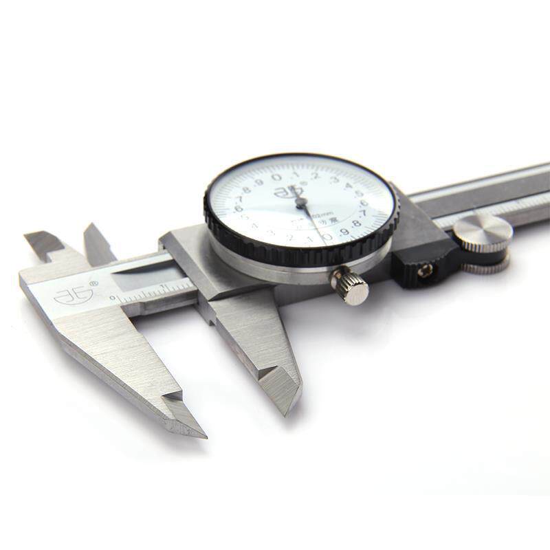 青海量具xibei青量西北带表卡尺/表盘游标卡0-150-300mm精度0.02